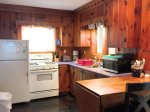 Knotty pine kitchen - a real cottage appeal